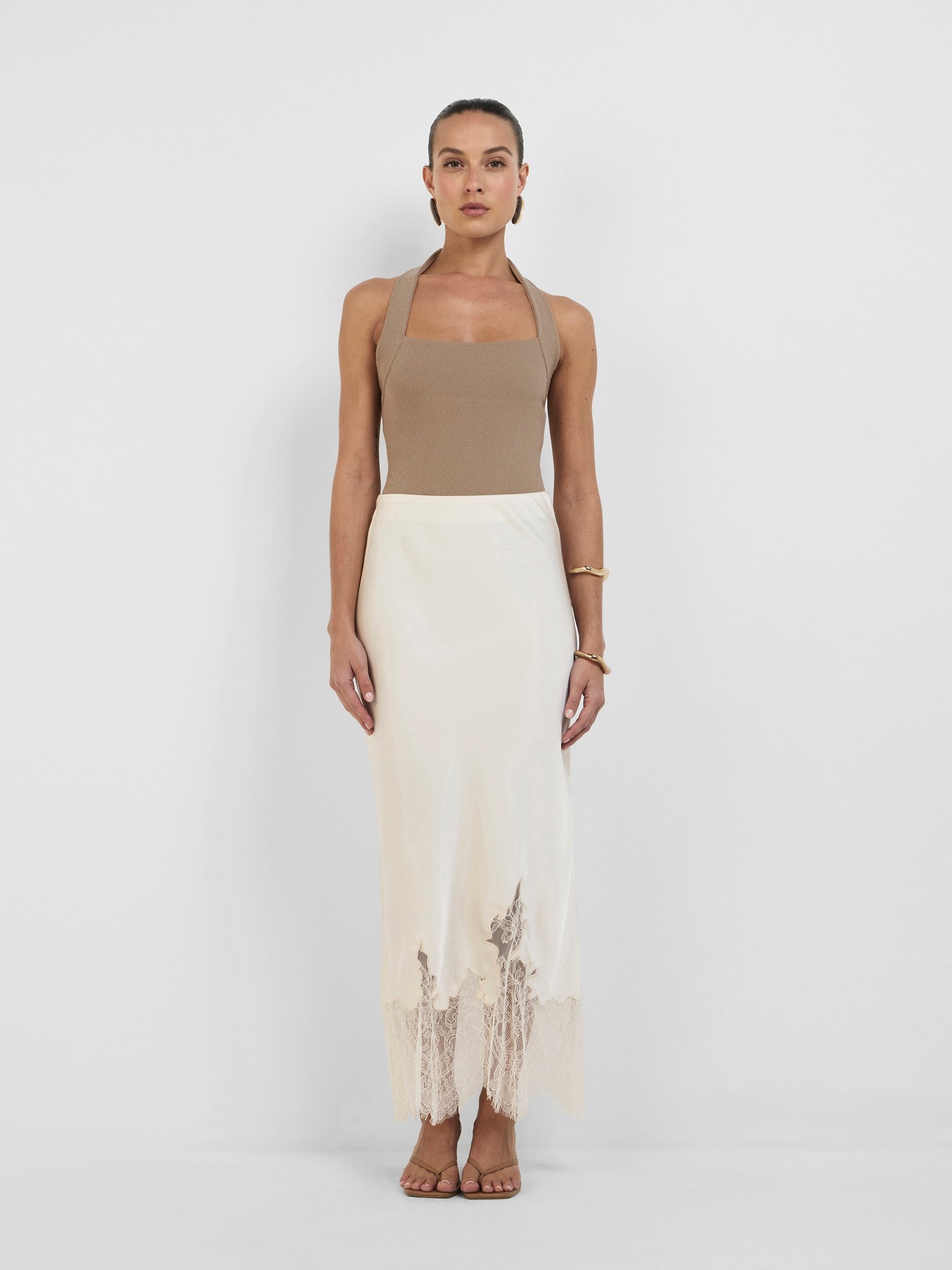 MIYAH SATIN SKIRT view 3