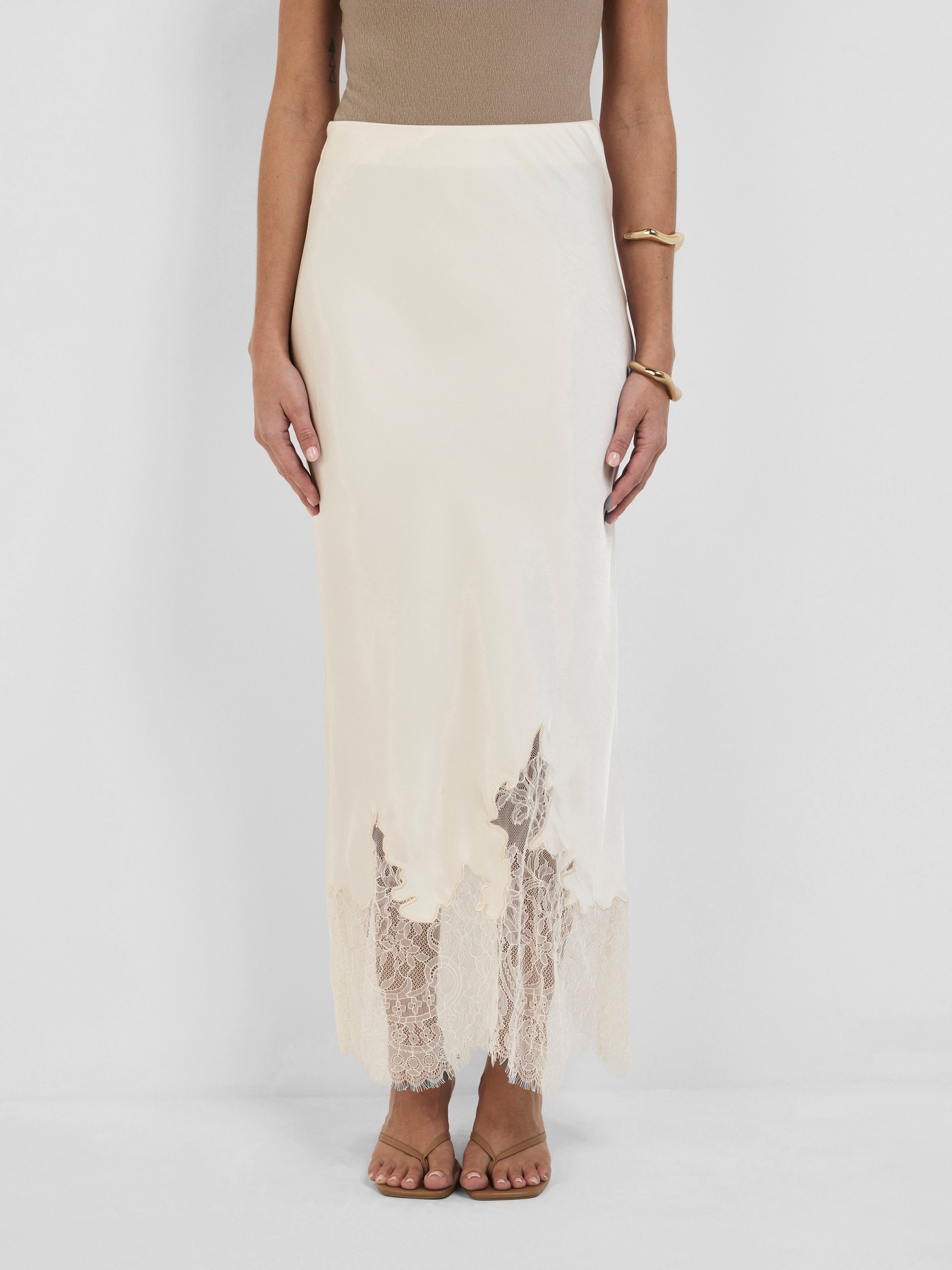 MIYAH SATIN SKIRT